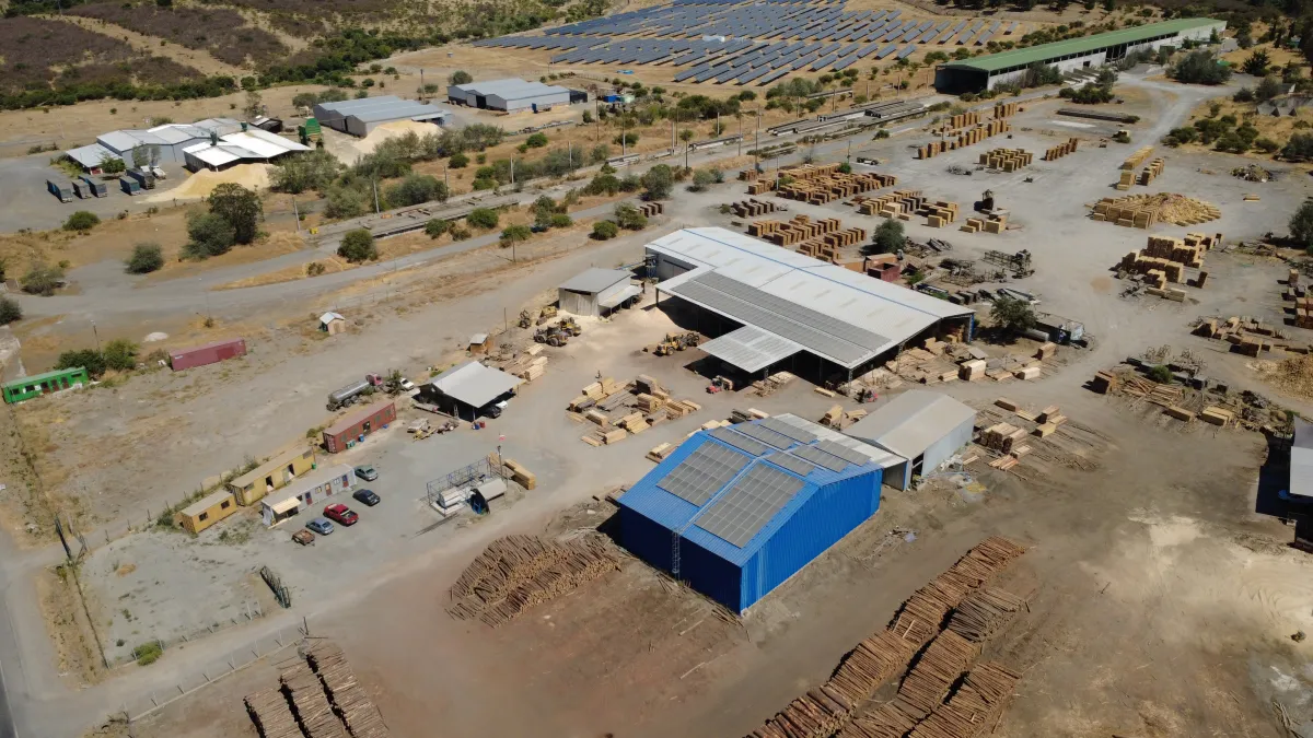 Instalación solar Sociedad Millahue - 165 kWp